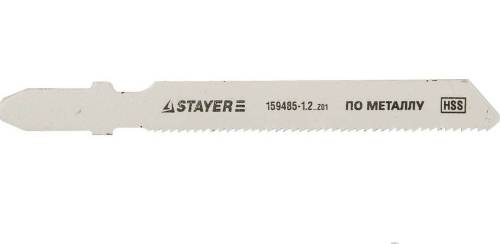 Полотна для эл.лобзика по металлу Stayer standard 2шт.(T-118А) Полотна для эл.лобзика по металлу Stayer standard 2шт.(T-118А)