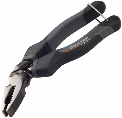 Плоскогубцы изогнутые комб. 180мм DEXTER PRO Плоскогубцы изогнутые комб. 180мм DEXTER PRO