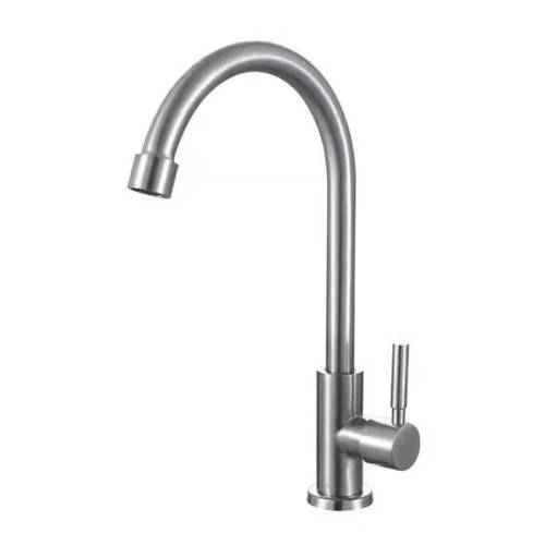 Кран для кухни РМС SUS124-269F для холодной воды, однорычажный Кран для кухни РМС SUS124-269F для холодной воды, однорычажный