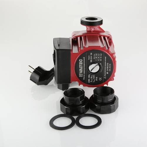 Насос циркуляционный VALTEC RS 25/4-180 с гайками