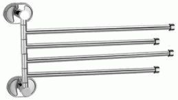 Вешалка 4-я для полотенца поворотная L1914 LEDEME 