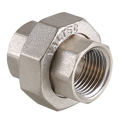 "Американка" сгон прямой разъемный, 1" г - г. ник. лат.,  Valtec "Американка" сгон прямой разъемный, 1" г - г. ник. лат.,  Valtec