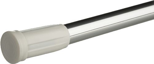 Карниз для ванной 110-200см AL хром  д.22/19мм INTERLOCK MELODIA Mcr-00007