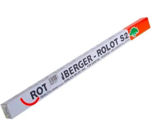 Припой ROLOT S2 твердый медный, пруток 2x2x500мм, 1 пруток. Припой ROLOT S2 твердый медный, пруток 2x2x500мм, 1 пруток.