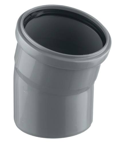 ОТВОД    110 мм , 15 град., ПВХ Ostendorf