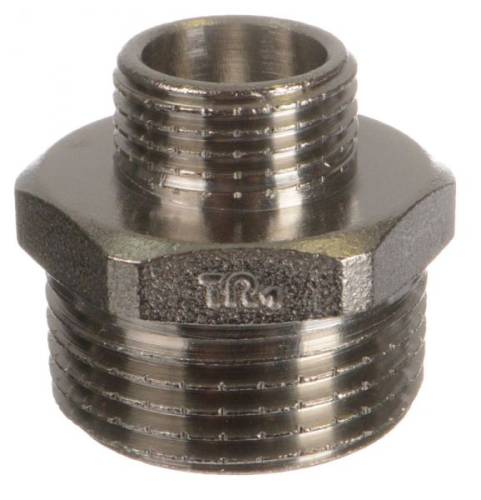 Бочонок перех. 3/4" x 1 1/4" ник. лат. TRm 06017 Бочонок перех. 3/4" x 1 1/4" ник. лат. TRm 06017