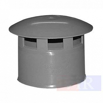 Зонт ПВХ 110 мм дефлектор КЗВ-10, (канализационная вытяжка)