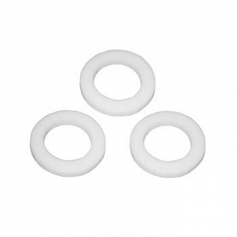 Прокладка, фторопласт, 10*19 мм, 1/2"  Прокладка, фторопласт, 10*19 мм, 1/2"