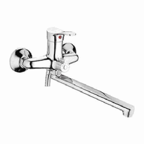 LEDEME L2214-B Смеситель для ванны, картридж d-35мм, излив L-30