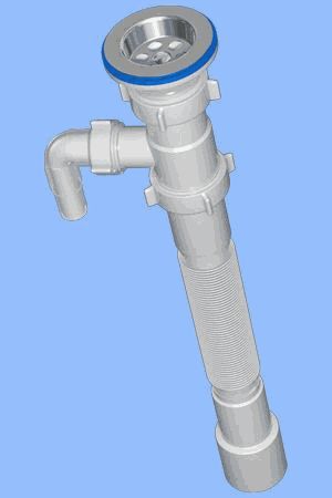 Сифон-гофра АНИ G118  1.1/2*40/50  с отвод.стир. маш. удлин. 1500 мм Сифон-гофра АНИ G118  1.1/2*40/50  с отвод.стир. маш. удлин. 1500 мм
