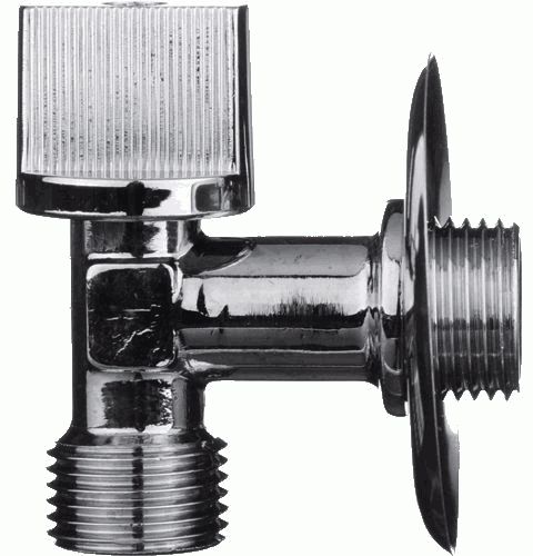 Бытовой кран шар. угловой 1/2"х1/2" ш-ш с отражат. 731 (тип L94) TeRma 33731 Бытовой кран шар. угловой 1/2"х1/2" ш-ш с отражат. 731 (тип L94) TeRma 33731