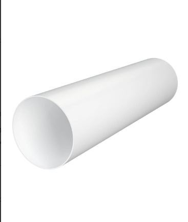 Воздуховод ВП D125 L0,5м пластик ERA