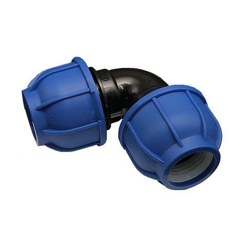 Угольник (отвод) 90гр.компресс.PN16 д/ПЭ  40 ПНД Кудиновский з-д