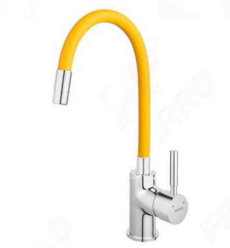 Излив для кухни Ledeme гибкий, желтый, L7503-4