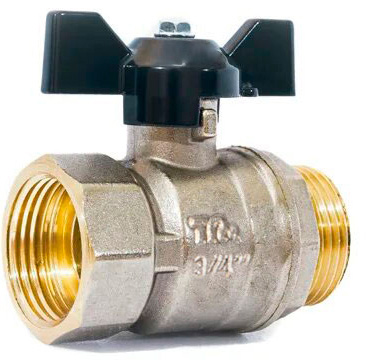 Кран шар. 3/4" г-ш  бант, лат. ник.  TeRma NEOS 32022 Кран шар. 3/4" г-ш  бант, лат. ник.  TeRma NEOS 32022