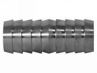 Соединитель для шланга, 16 х 16 мм, ник., лат. Valtec