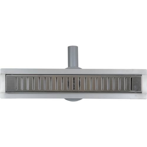 Водоотводящий желоб 70*500мм, сифон на 360град, Грейд Terma Flow-L из нерж. стали 34105