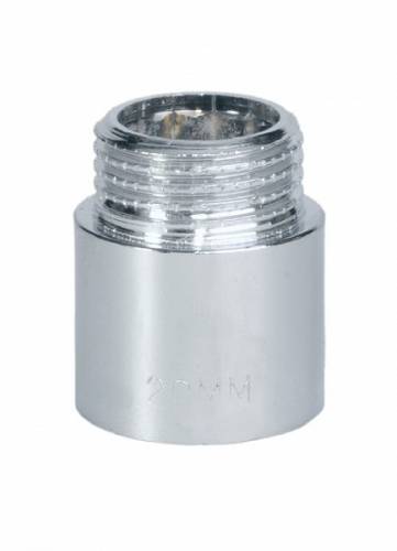 Удлинительная гайка 1/2" 10 мм, U-TEC хром латунь Удлинительная гайка 1/2" 10 мм, U-TEC хром латунь