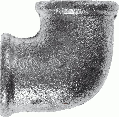 Угольник оцинкованный Ду 100 (2")