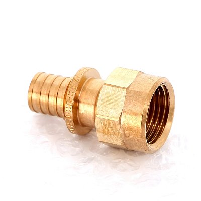 Муфта 16х1/2' вн RX+ надвижная бронза REHAU