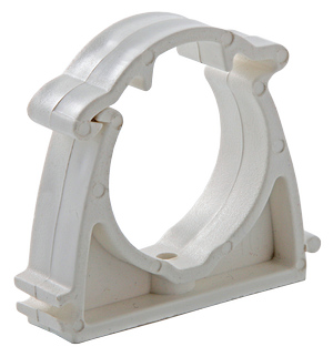 Клипса  40 мм ПП опора с защелкой (30шт в уп.)