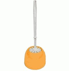 Ершик с подставкой BEROSSI "Agua" 19640 мандарин