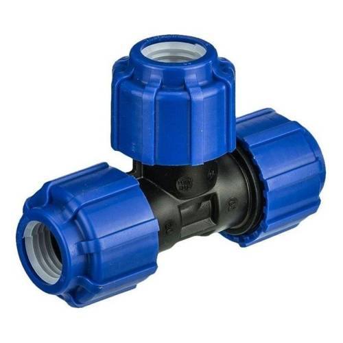 Тройник компресс.PN16 д/ПЭ   20 ПНД