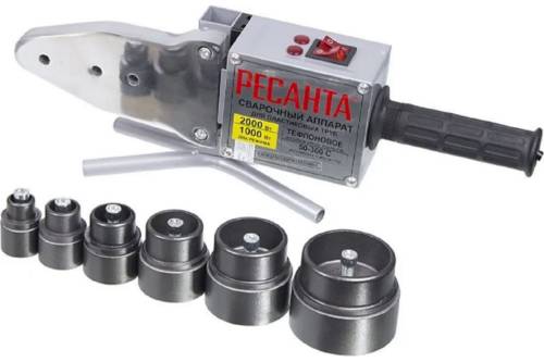 Аппарат для сварки ПВХ труб АСПТ-2000А Ресанта Аппарат для сварки ПВХ труб АСПТ-2000А Ресанта