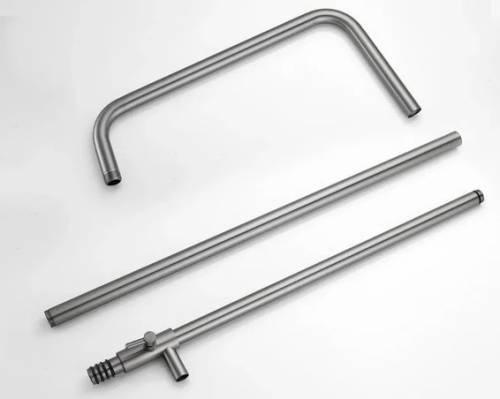 Стойка для душевой колонны с креплением для лейки, сатин LEDEME