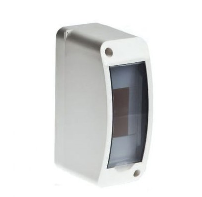 Бокс ОП Тусо, 2 модуля, IP40, белый, прозрачная дверца Ruvinil, 68302