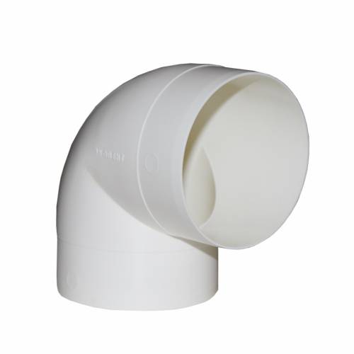 Колено ККП D125 90° пластик ERA