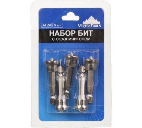 Бита PH2X50 с огранич. Vertextools ОГ-PH2-50 Бита PH2X50 с огранич. Vertextools ОГ-PH2-50