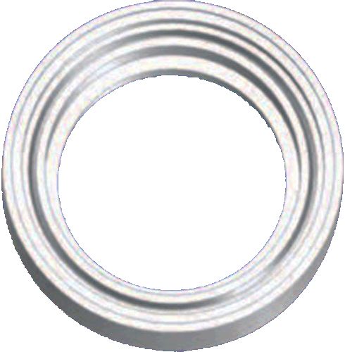 Прокладка см/бачка кругл. Д74*94 БЕЛАЯ  Полимер