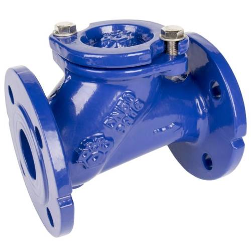 Клапан обратный шар. чуг. DN 65 PN16 фланц. до 80гр. Рашворк 405-065-16