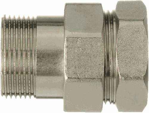 "Американка" сгон прямой разъемный, 1/2" г - ш,  лат.  O-Ring TRm 06291