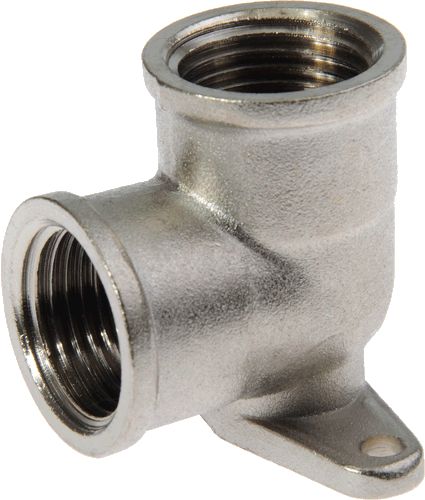 Уголок   1/2",  г-г.,  лат., с креплением TRm 06136 Уголок   1/2",  г-г.,  лат., с креплением TRm 06136