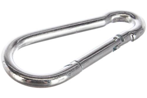 Карабин пожарный DIN5299 М12 Форма "С" (1шт.) ГОСКРЕП-ярлык