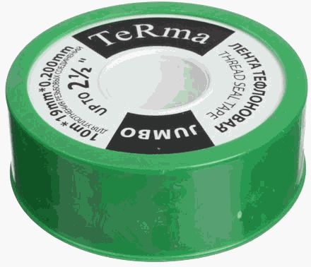Лента ФУМ 19мм*10м*0,2мм Terma Jumbo 10034 Лента ФУМ 19мм*10м*0,2мм Terma Jumbo 10034