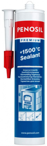 Penosil Premium +1500°C Sealant герметик для печей (280 мл) черный