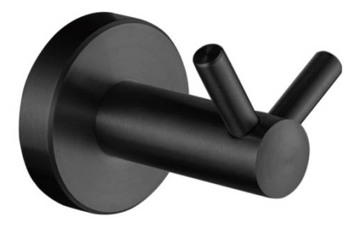 Крючок двойной L71705B-2 LEDEME SUS304, черный