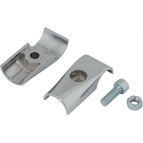 Соединитель двух труб Т-образно d25 мм, цвет хром