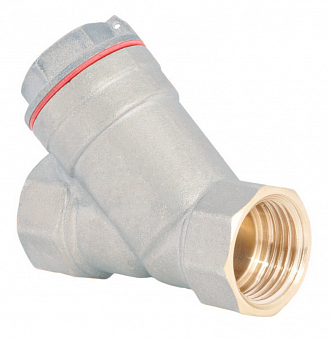 Фильтр  косой,  (с ушком)  3/4"  г - г, лат. (ник.) 800 микрон