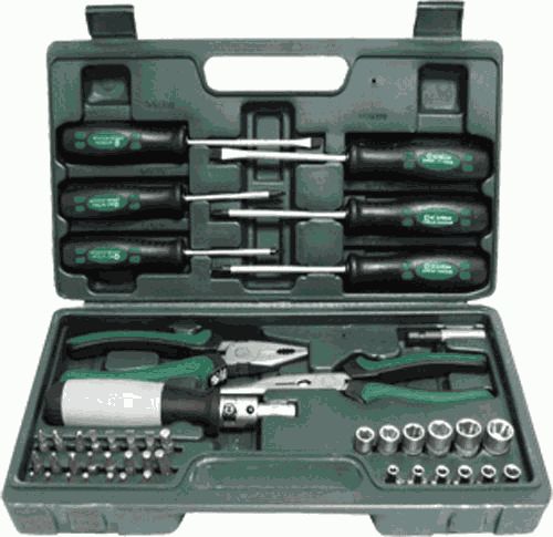 Набор инструментов 45 предметов (65143) (ЖЦ) Набор инструментов 45 предметов (65143) (ЖЦ)