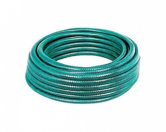 Шланг поливочный 1" зелёный цена за 1м (50м) "МЕТЕОР"