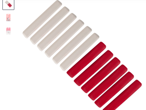 Мелки разметочные Спец, цвет белый/красный, 12 шт. Мелки разметочные Спец, цвет белый/красный, 12 шт.