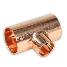 Медь. Тройник - пайка 28 х 18 х 28 мм Viega, Sanha