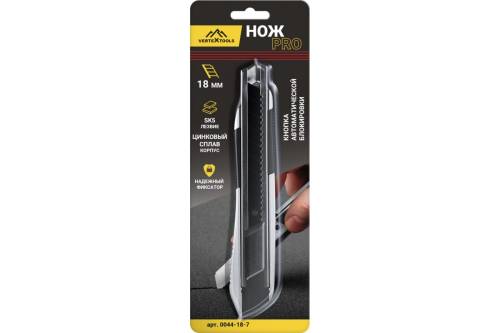 Нож vertextools profi 18 мм, автоблок, al-корпус, tpr, лезвие sk5 0044-18-7 Нож vertextools profi 18 мм, автоблок, al-корпус, tpr, лезвие sk5 0044-18-7