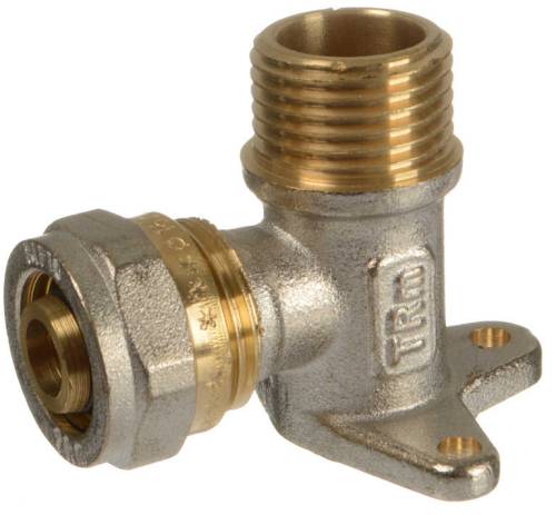 Водорозетка цанговая 16 x 1/2 нр с крепл., ТRm 01803 МП