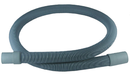 Шланг сливной,  3.5 м "TUBOFLEX" для стиральной и посудомоечной машины,  пакет
