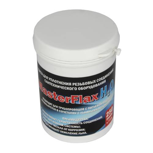 Паста уплотн. MasterFlax вода, пар, 250 г  Паста уплотн. MasterFlax вода, пар, 250 г